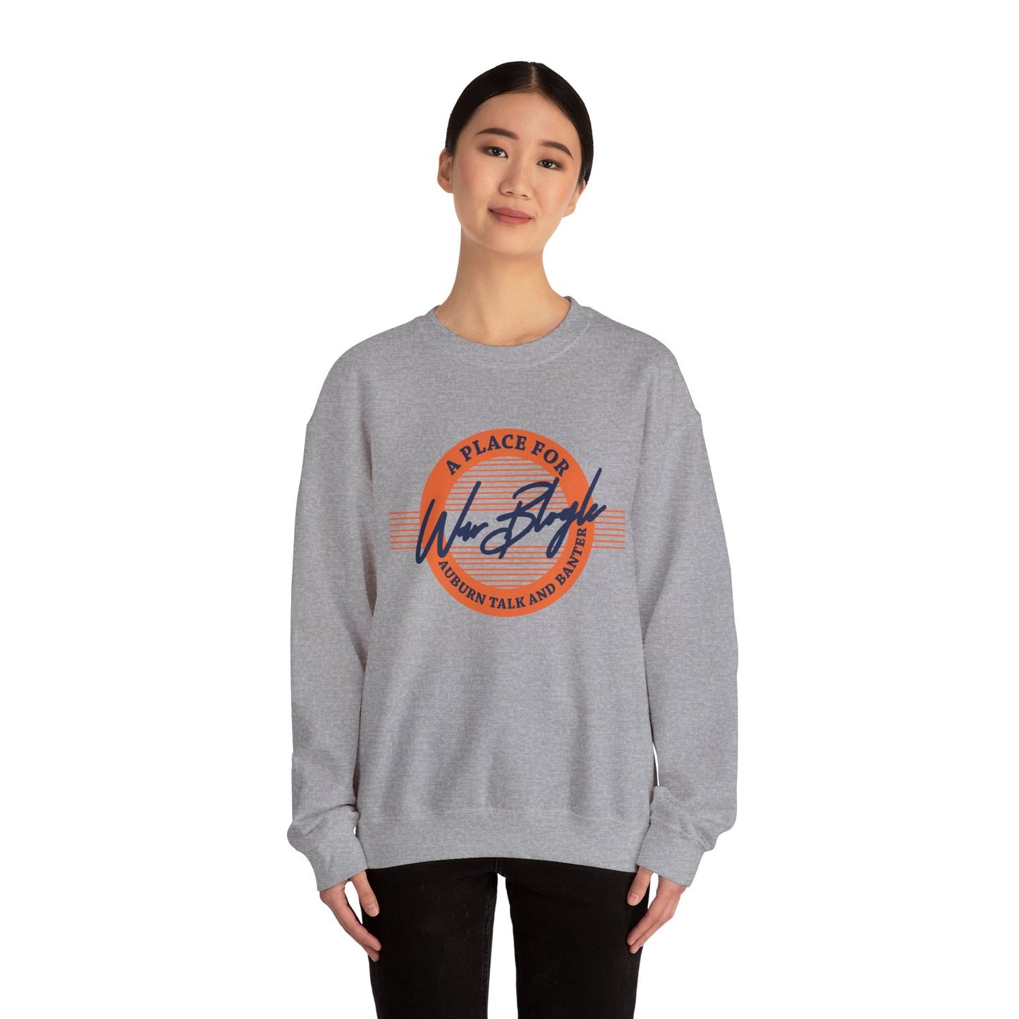 War Blogle Vintage Circle (Orange) Sweatshirt