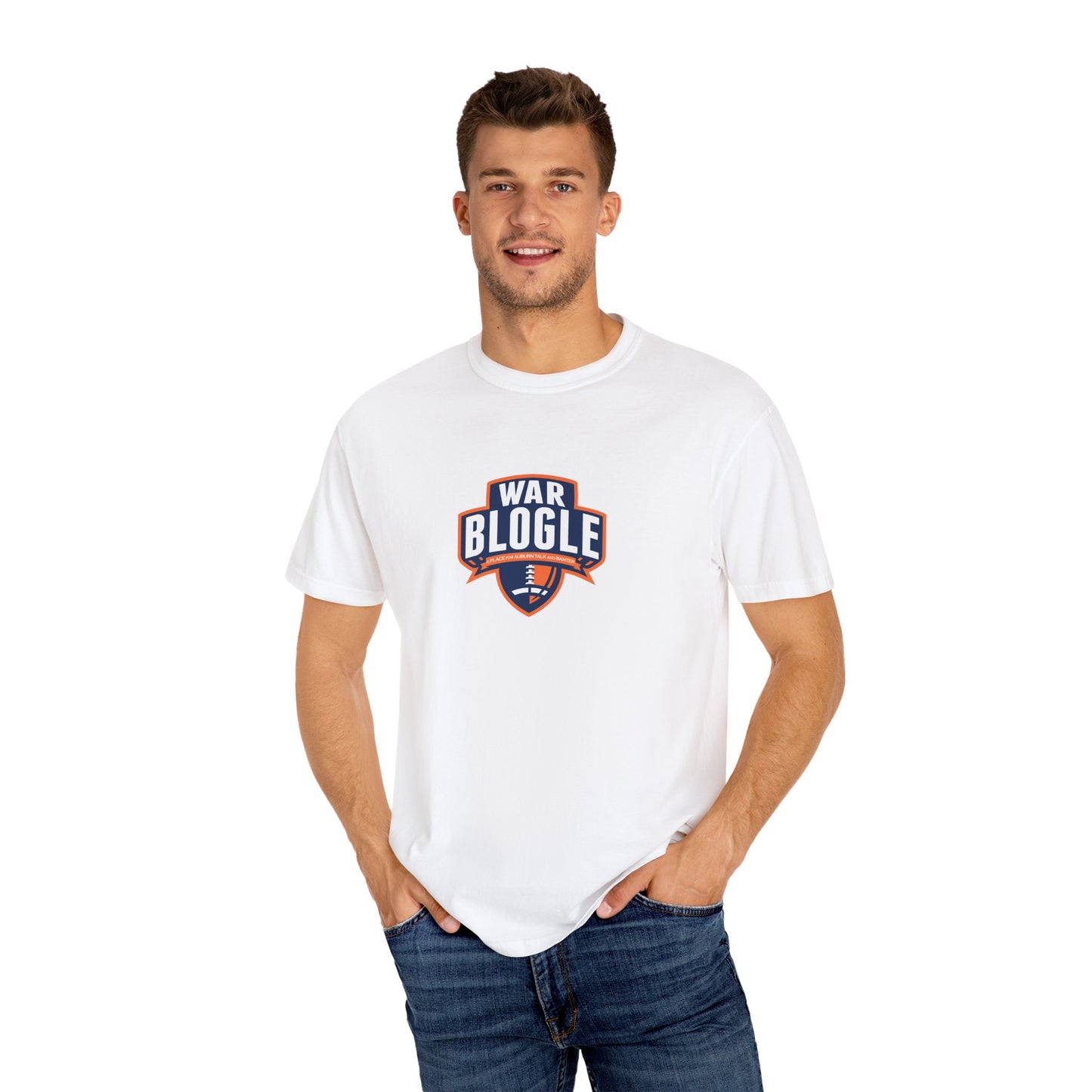 War Blogle Football Logo Comfort Colors Tee