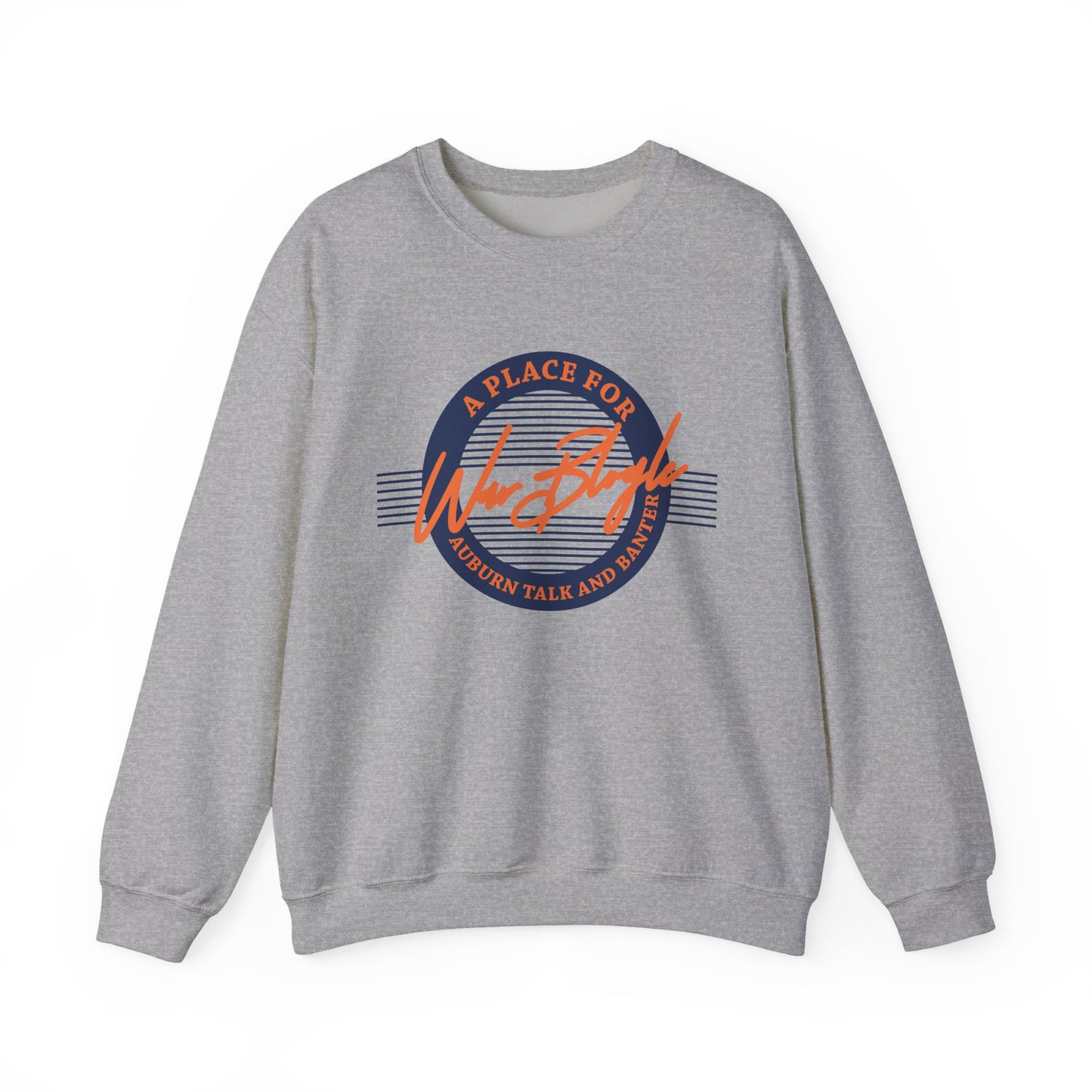 War Blogle Vintage Circle (Blue) Sweatshirt