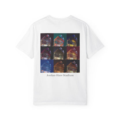 Jordan-Hare Stadium Comfort Colors Pocket Tee