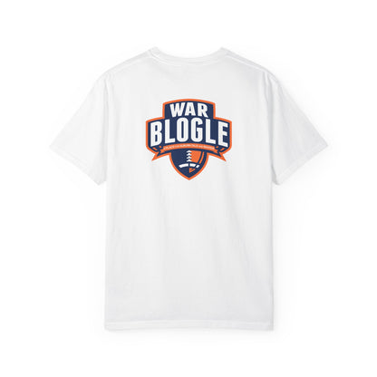 War Blogle Football Logo Comfort Colors Pocket Tee