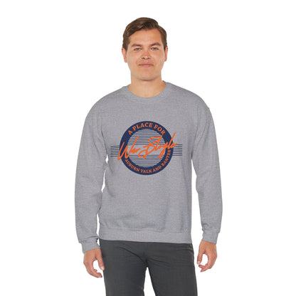 War Blogle Vintage Circle (Blue) Sweatshirt