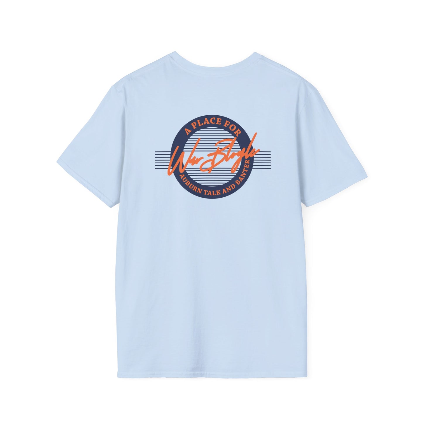 War Blogle Vintage Circle (Blue) Pocket Tee