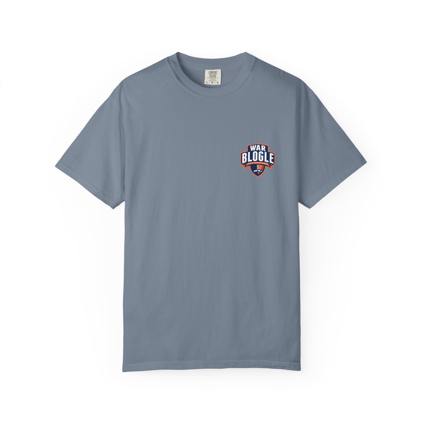 War Blogle Football Logo Comfort Colors Pocket Tee