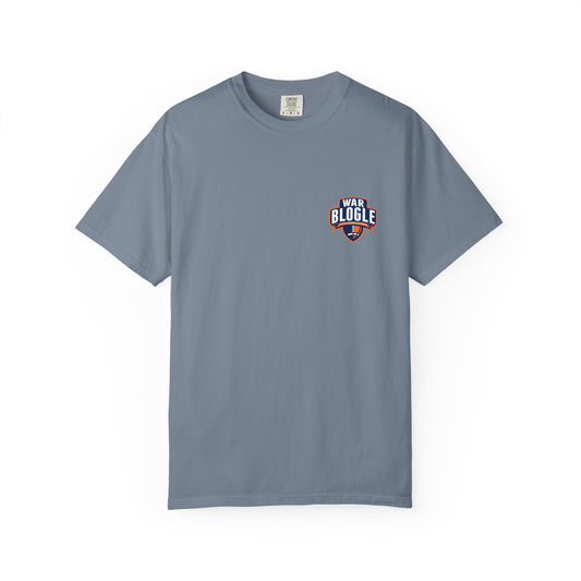 War Blogle Football Logo Comfort Colors Pocket Tee