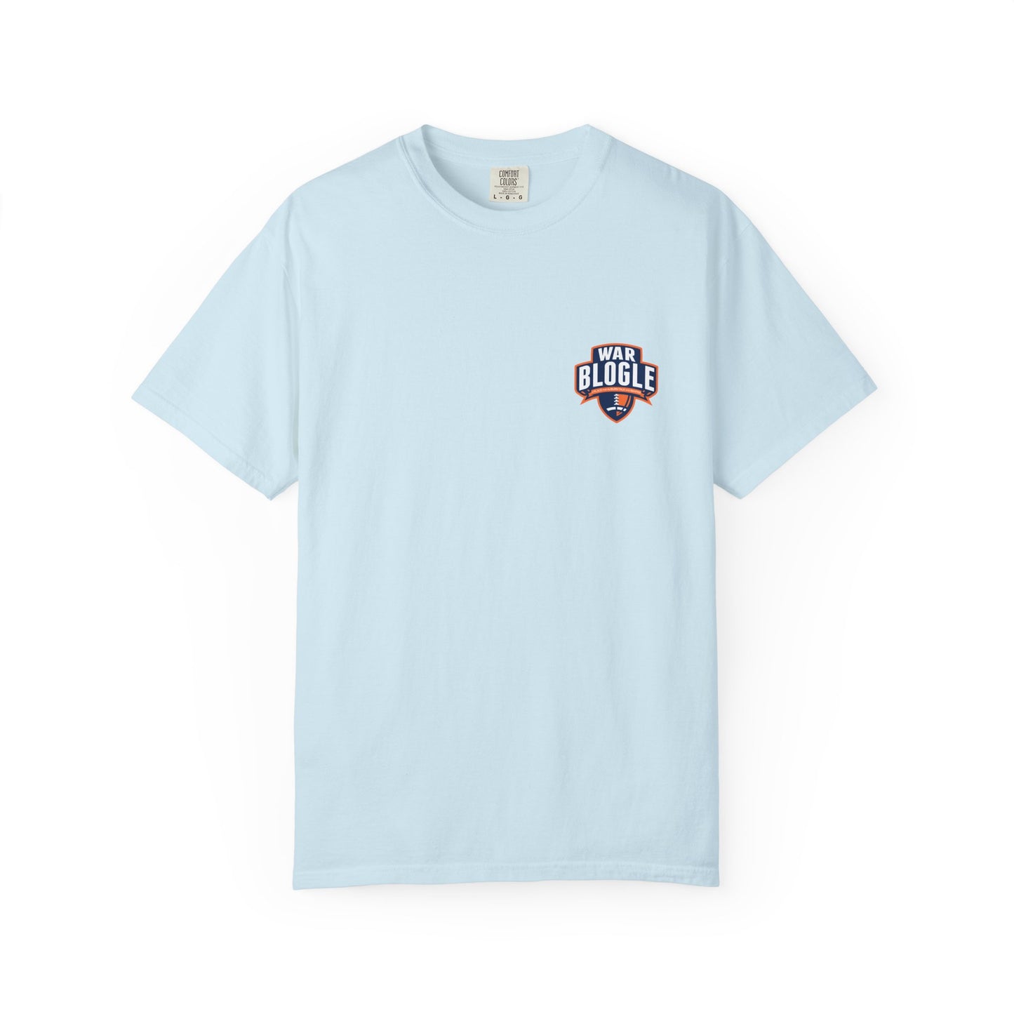 War Blogle Football Logo Comfort Colors Pocket Tee