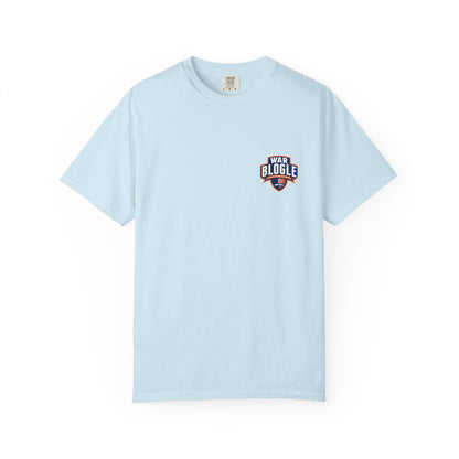 War Blogle Football Logo Comfort Colors Pocket Tee