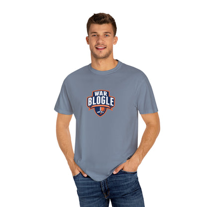 War Blogle Football Logo Comfort Colors Tee