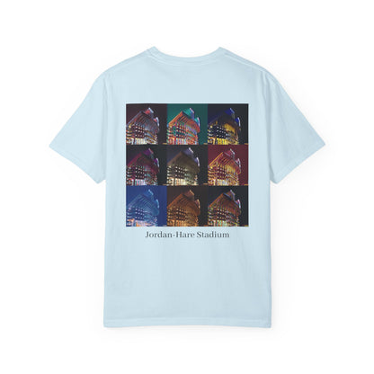 Jordan-Hare Stadium Comfort Colors Pocket Tee