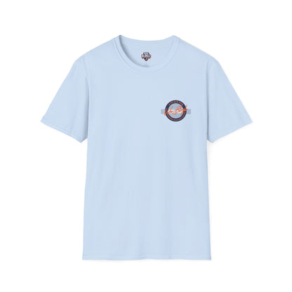 War Blogle Vintage Circle (Blue) Pocket Tee