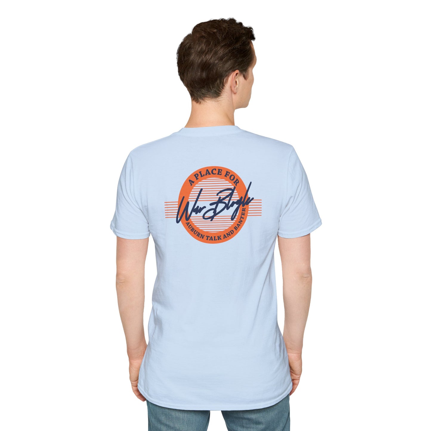 War Blogle Vintage Circle (Orange) Pocket Tee