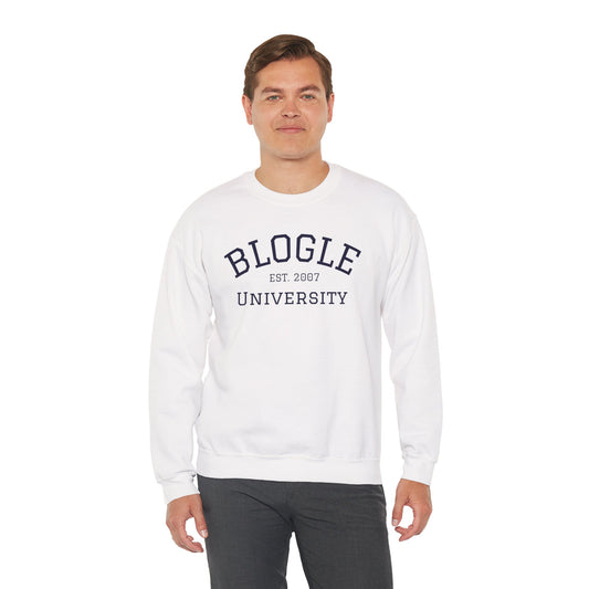 Blogle University Crewneck Sweatshirt