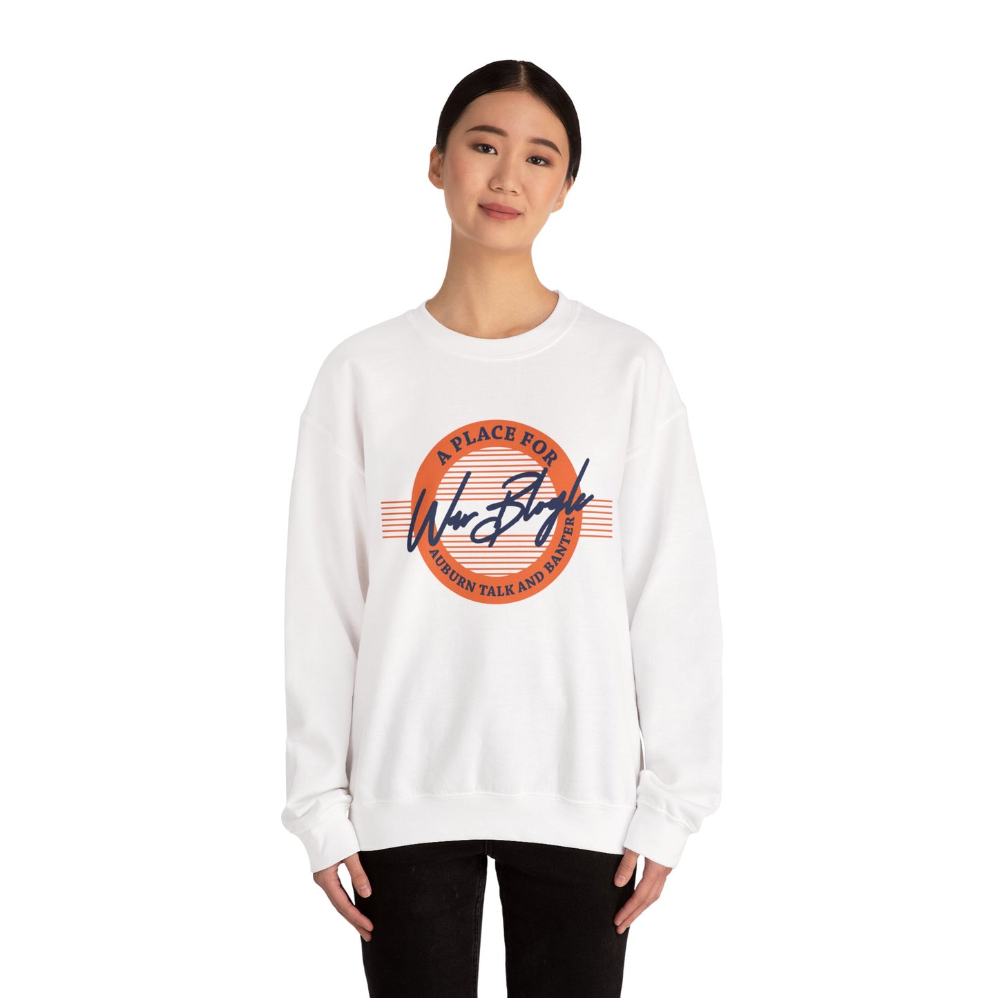 War Blogle Vintage Circle (Orange) Sweatshirt