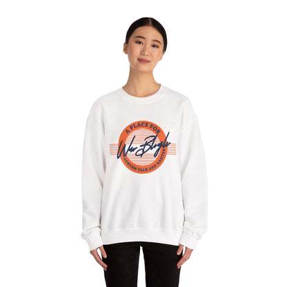 War Blogle Vintage Circle (Orange) Sweatshirt