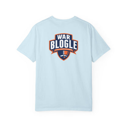 War Blogle Football Logo Comfort Colors Pocket Tee