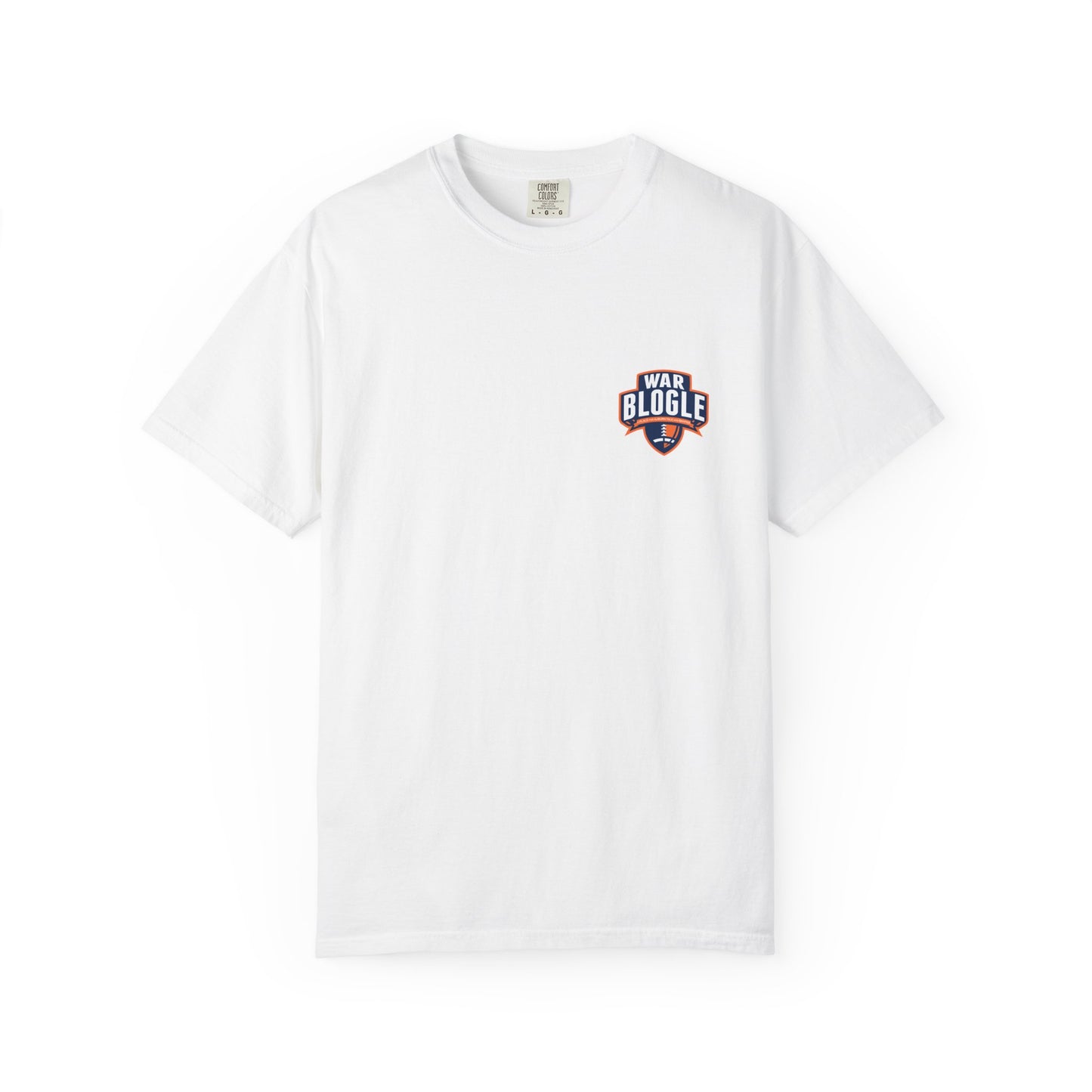 War Blogle Football Logo Comfort Colors Pocket Tee