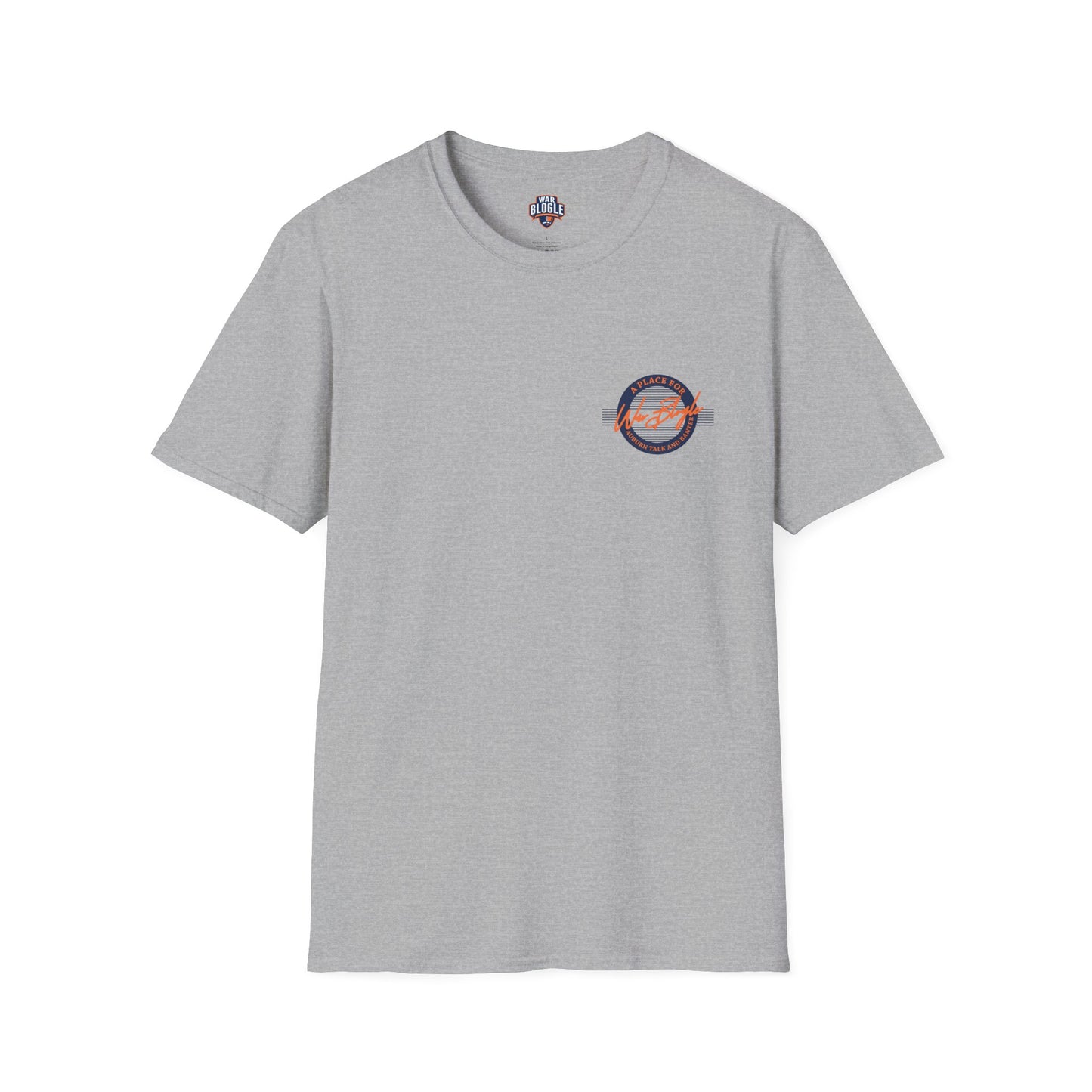 War Blogle Vintage Circle (Blue) Pocket Tee