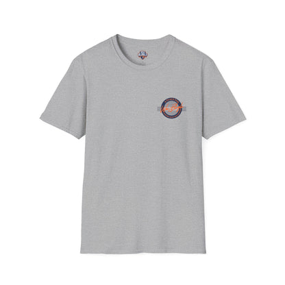 War Blogle Vintage Circle (Blue) Pocket Tee