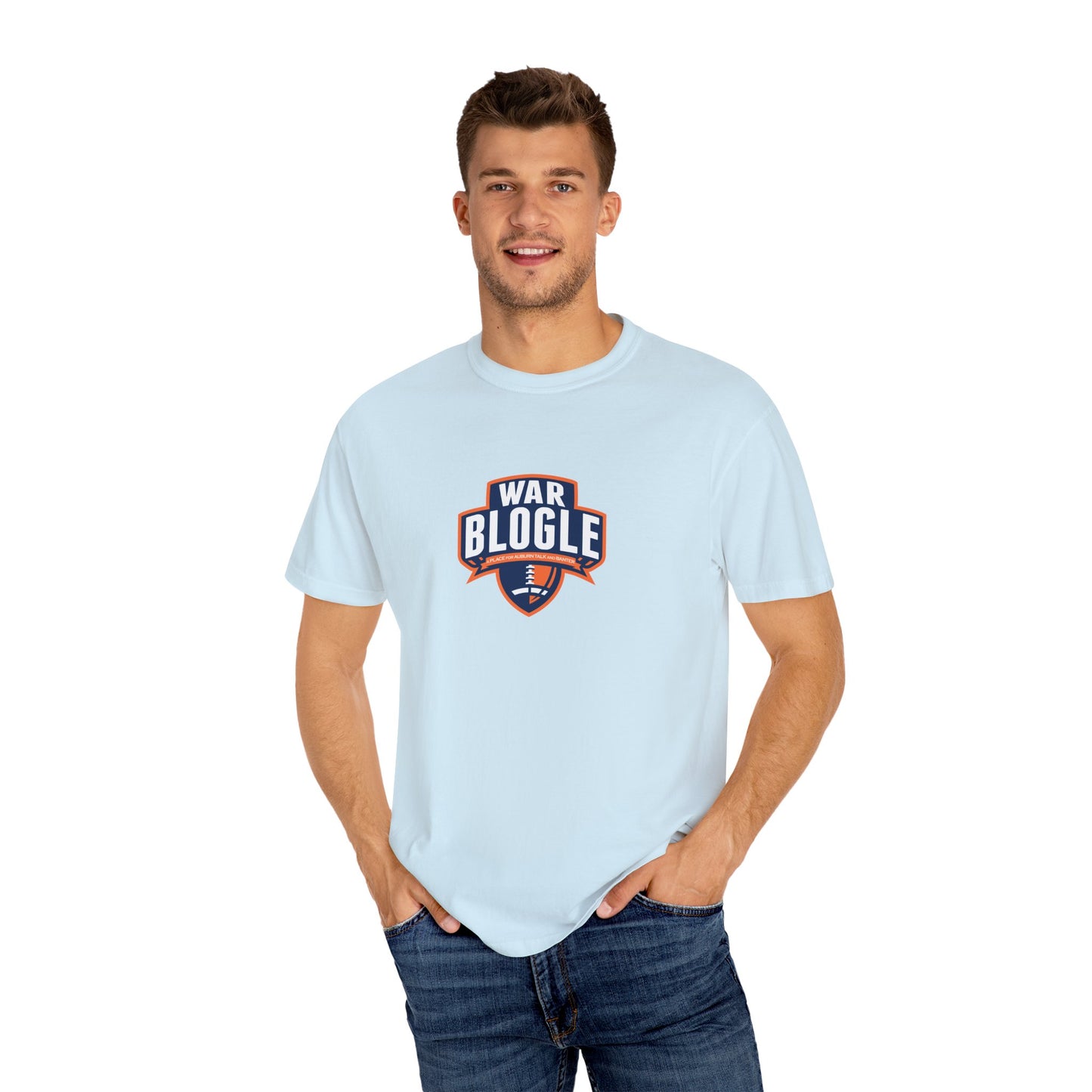 War Blogle Football Logo Comfort Colors Tee
