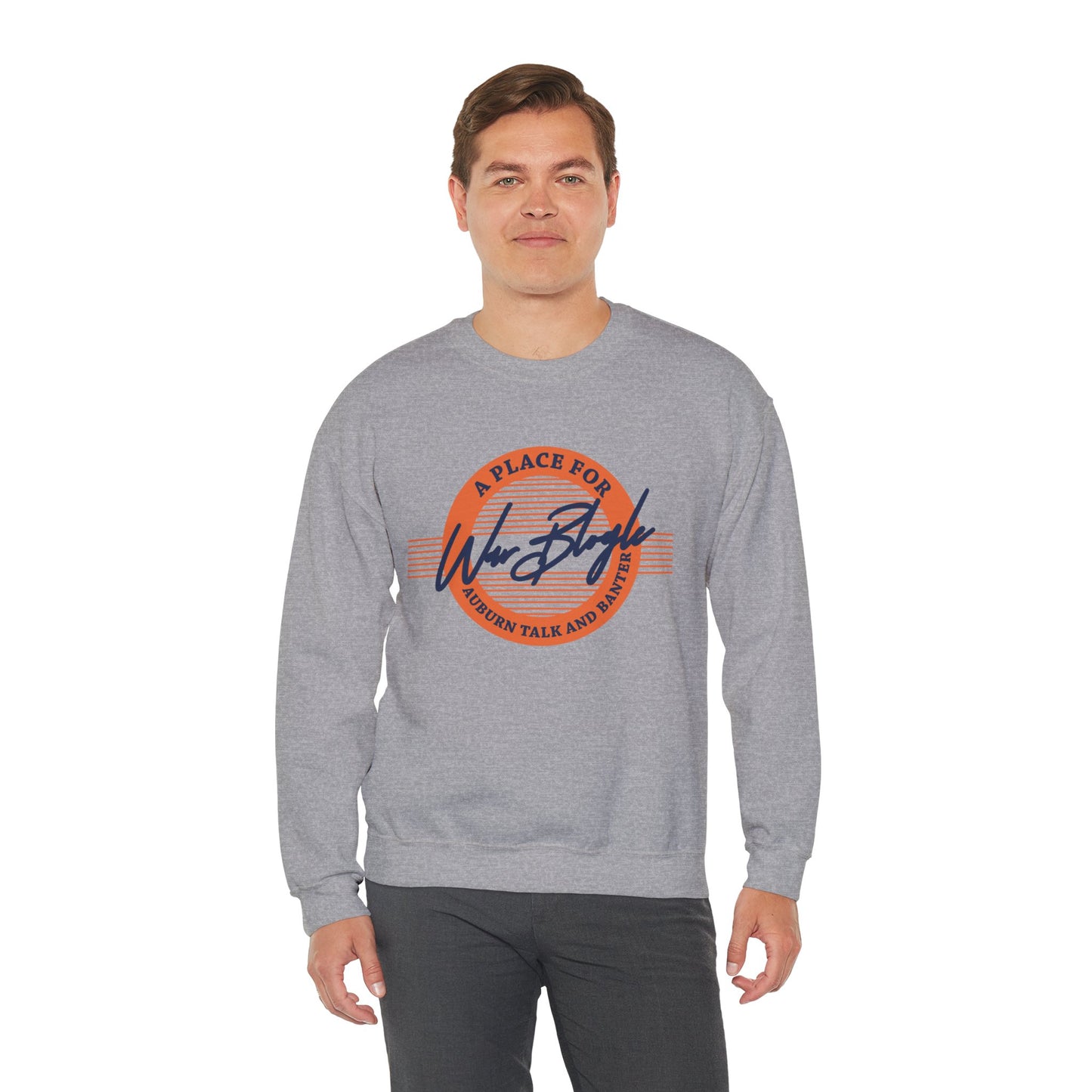 War Blogle Vintage Circle (Orange) Sweatshirt