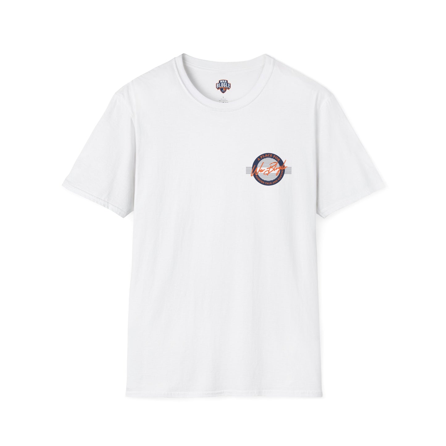 War Blogle Vintage Circle (Blue) Pocket Tee